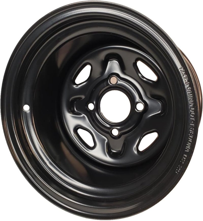 Sedona Steel 12X7 4/110 2+5 BLK Rear - Image 3